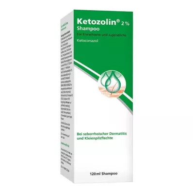KETOZOLIN 2% šampūnas, 120 ml KETOZOLIN 2% šampūnas, 120 ml