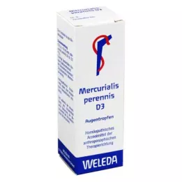 MERCURIALIS PERENNIS D 3 akių lašai, 10 ml