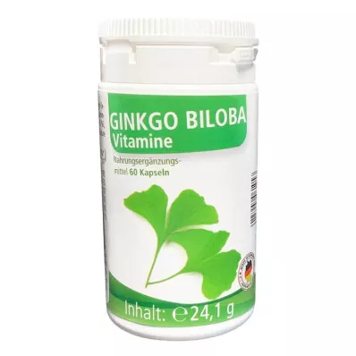 IMOVIT Ginkgo Biloba kapsulės, 60 kapsulių