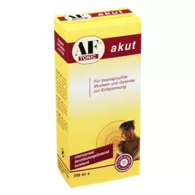 AF TONIC ūmus skystis, 200 ml