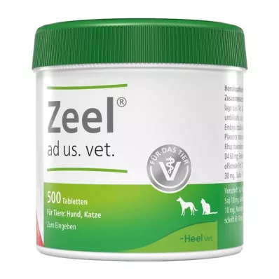 ZEEL ad us.vet.tablets, 500 vnt ZEEL ad us.vet.tablets, 500 vnt