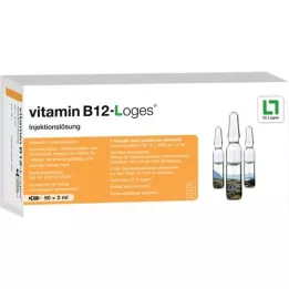 VITAMIN B12-LOGES Injekcinis tirpalas ampulėse, 50X2 ml