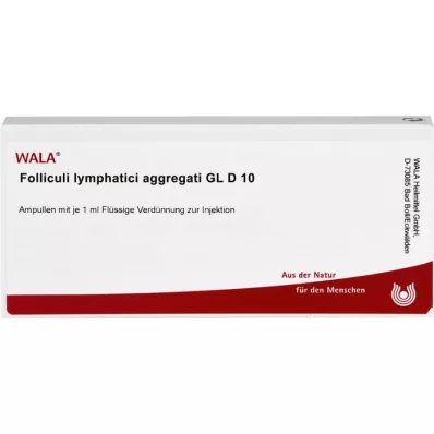 FOLLICULI LYMPHATICI agregatai GL D 10 ampulių, 10X1 ml