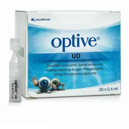 OPTIVE UD Akių lašai, 30X0,4 ml