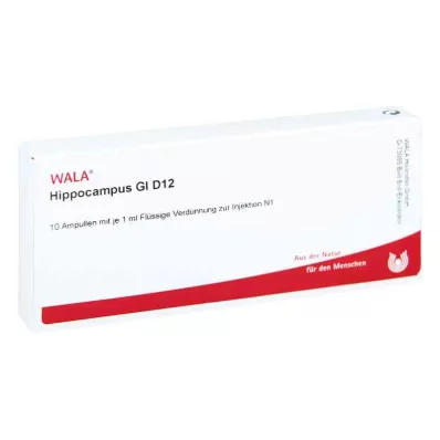 HIPPOCAMPUS GL D 12 ampulių, 10X1 ml