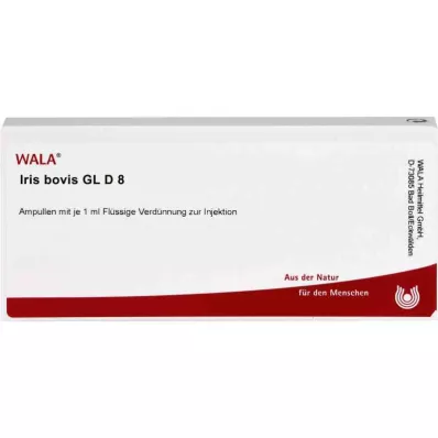 IRIS BOVIS GL D 8 ampulės, 10X1 ml