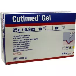 CUTIMED Hidrogelis amorfinis, 10X25 g