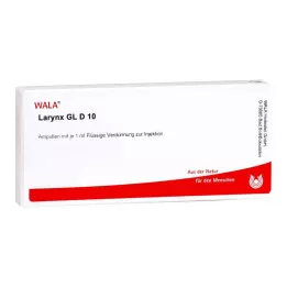 LARYNX GL D 10 ampulių, 10X1 ml