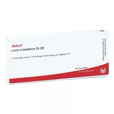 LENS CRISTALLINA GL D 5 ampulės, 10X1 ml LENS CRISTALLINA GL D 5 ampulės, 10X1 ml