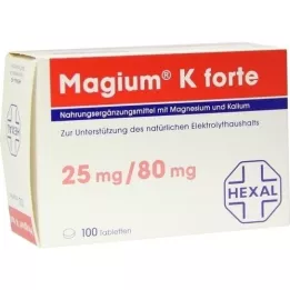 MAGIUM K forte tabletės, 100 vnt