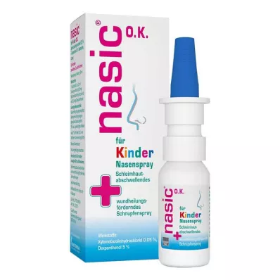NASIC vaikams o.K. Nosies purškalas, 10 ml NASIC vaikams o.K. Nosies purškalas, 10 ml