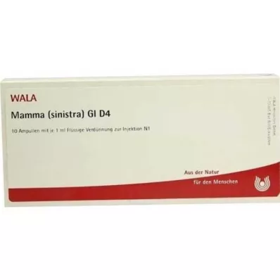 MAMMA SINISTRA GL D 4 ampulės, 10X1 ml