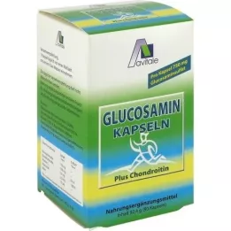 GLUCOSAMIN 750 mg + chondroitinas 100 mg kapsulės, 90 vnt