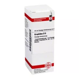 GRAPHITES D 6 skiedinys, 20 ml