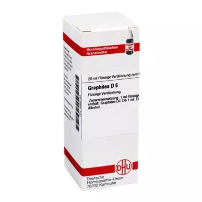GRAPHITES D 6 skiedinys, 20 ml GRAPHITES D 6 skiedinys, 20 ml