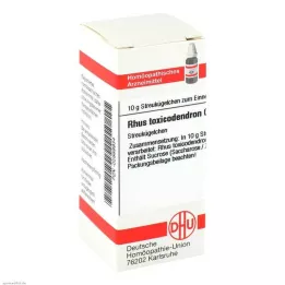 RHUS TOXICODENDRON C 200 rutuliukų, 10 g