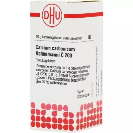 CALCIUM CARBONICUM Hahnemanni C 200 rutuliukų, 10 g