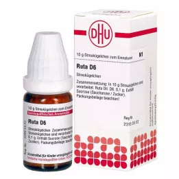 RUTA D 6 rutuliukai, 10 g