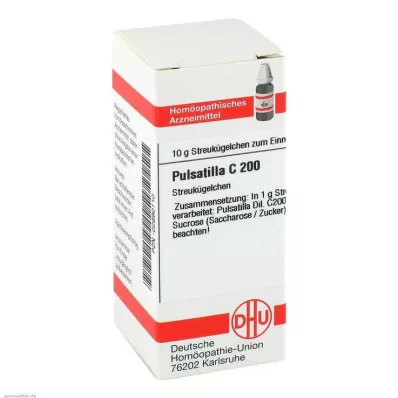 PULSATILLA C 200 rutuliukų, 10 g