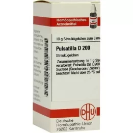 PULSATILLA D 200 rutuliukų, 10 g