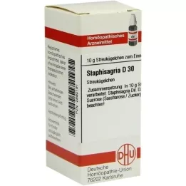 STAPHISAGRIA D 30 rutuliukų, 10 g