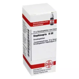 STAPHISAGRIA D 30 rutuliukų, 10 g