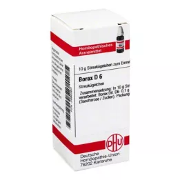 BORAX D 6 rutuliukai, 10 g