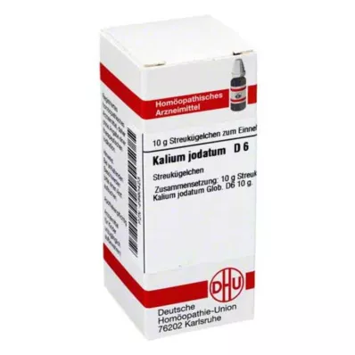KALIUM JODATUM D 6 rutuliukai, 10 g