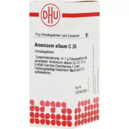 ARSENICUM ALBUM C 30 rutuliukų, 10 g