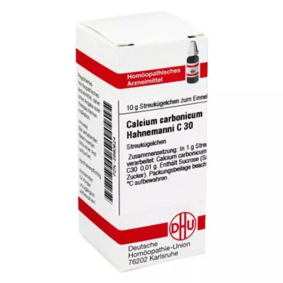 CALCIUM CARBONICUM Hahnemanni C 30 rutuliukų, 10 g CALCIUM CARBONICUM Hahnemanni C 30 rutuliukų, 10 g