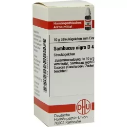 SAMBUCUS NIGRA D 4 rutuliukai, 10 g