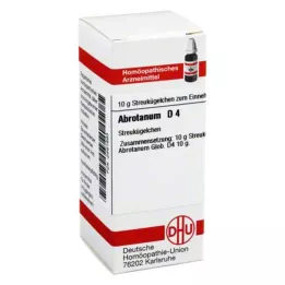 ABROTANUM D 4 rutuliukai, 10 g