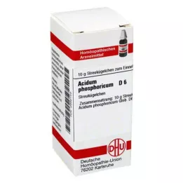 ACIDUM PHOSPHORICUM D 6 rutuliukai, 10 g