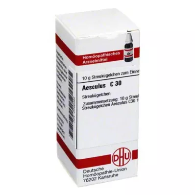 AESCULUS C 30 rutuliukų, 10 g AESCULUS C 30 rutuliukų, 10 g