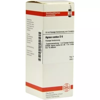 AGNUS CASTUS D 6 skiedinys, 50 ml