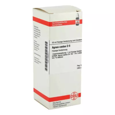 AGNUS CASTUS D 6 skiedinys, 50 ml