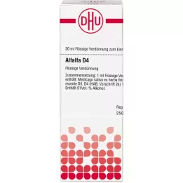 ALFALFA D 4 skiedinys, 20 ml