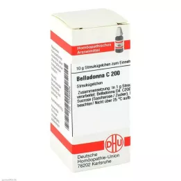 BELLADONNA C 200 rutuliukų, 10 g