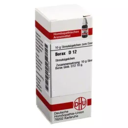 BORAX D 12 rutuliukų, 10 g