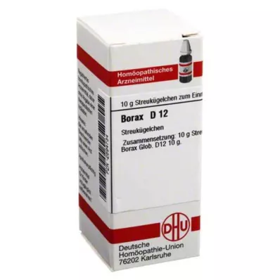 BORAX D 12 rutuliukų, 10 g