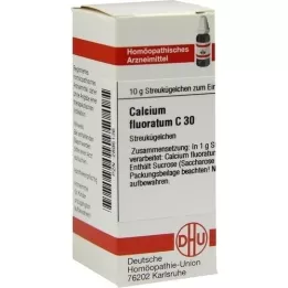 CALCIUM FLUORATUM C 30 rutuliukų, 10 g