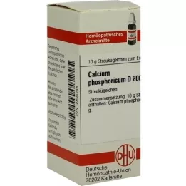 CALCIUM PHOSPHORICUM D 200 rutuliukų, 10 g