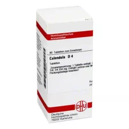 CALENDULA D 4 tabletės, 80 kapsulių