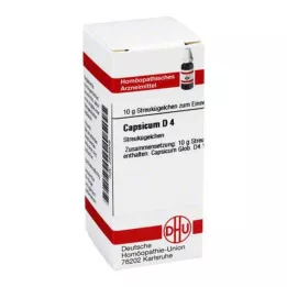 CAPSICUM D 4 rutuliukai, 10 g