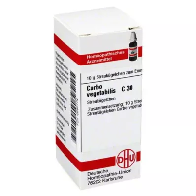 CARBO VEGETABILIS C 30 rutuliukų, 10 g CARBO VEGETABILIS C 30 rutuliukų, 10 g