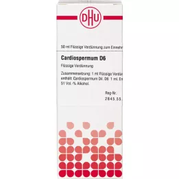 CARDIOSPERMUM D 6 skiedinys, 50 ml