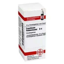 CAUSTICUM HAHNEMANNI D 4 rutuliukai, 10 g