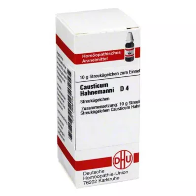 CAUSTICUM HAHNEMANNI D 4 rutuliukai, 10 g CAUSTICUM HAHNEMANNI D 4 rutuliukai, 10 g