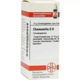 CHAMOMILLA D 8 rutuliukai, 10 g