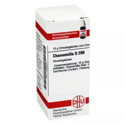 CHAMOMILLA D 200 rutuliukų, 10 g CHAMOMILLA D 200 rutuliukų, 10 g